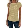 Tops For Women Sleeveless R-Neck Casual T-Shirts