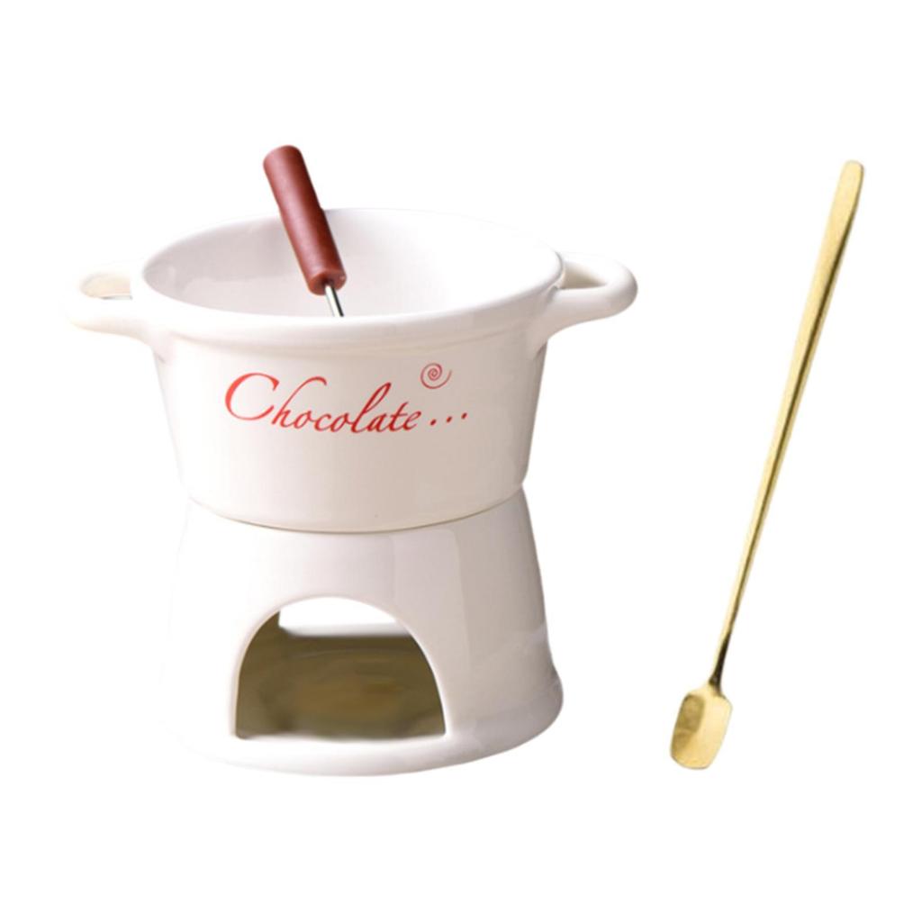 Fondue Mug Butter Melt Pot Cookware Candy Hot Pot for Dinner Wedding Kitchen