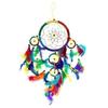 Dream Catcher Round Rainbow 17cm, 3 Pack