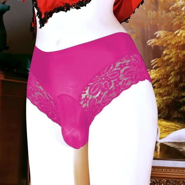 Man Panties Sexy Underwear Men Cuecas Cueca Masculina Sissy Lace Thong Enhance Pouch Bikini Briefs Pants gays underwear