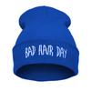 Unisex Warm Winter Fashion Bad Hair Day Wrap Head Cap Wool Hat Hip-hop Knit Beanie Hats