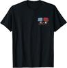 45 47 Trump President Again Vintage Pocket Theme Unisex T-Shirt