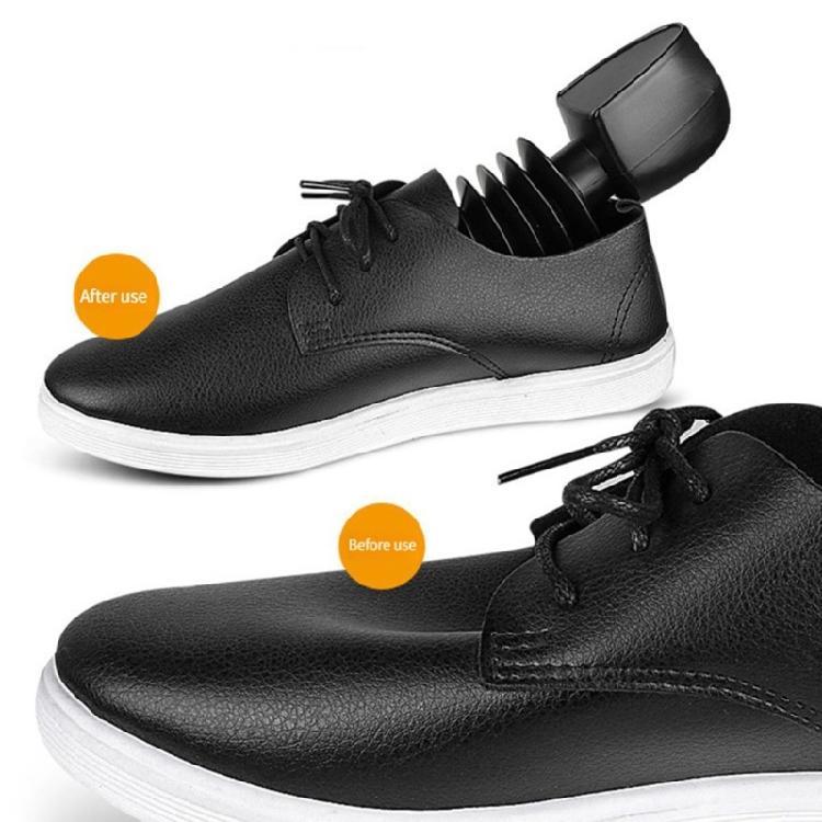 7Pcs Adaptable Length Shoe Shaper Trees Telescopic Plastic Shoe Stretchers Expanders for Daily Footwear Maintenance