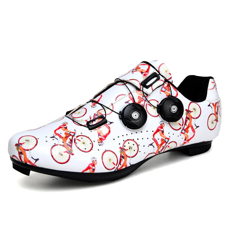 Men's Road Cycling Shoes Self-Locking SPD Mountain Bike Outdoor Racing Sports Footwear for MTB And Cycling