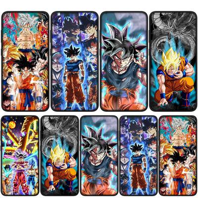 Para iPhone 16 15 Xiaomi Redmi Note 14 13 12 11 Pro Max 16e Samsung Galaxy S25 S24 S23 Moto OPPO Huawei Desenho Goku Dragon Ball DragonBall Capa de Celular
