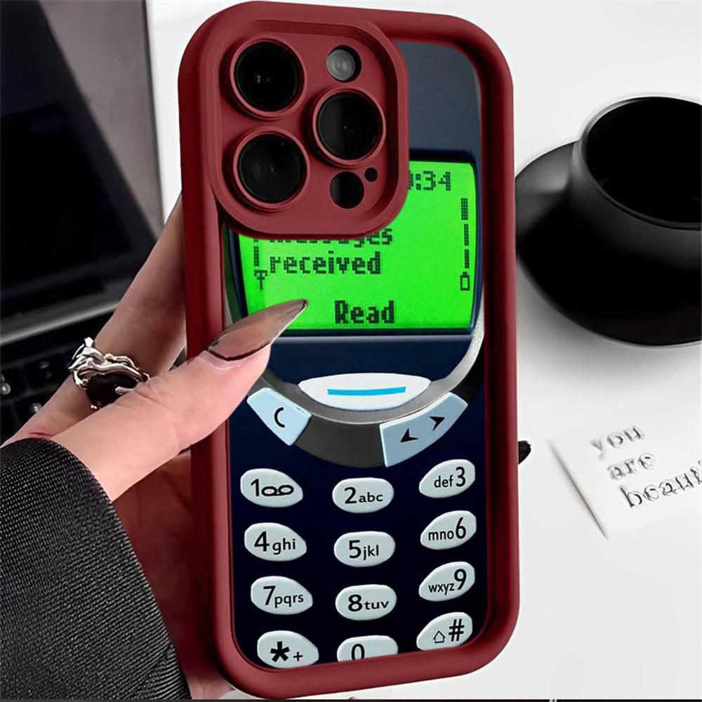 Ae95 Retro Phone Design Art Protective Phone Cases for iPhone 13 14 15 Pro Max XR Infinix Hot 40i 30i Tecno Camon 30 20 Pro Angel Eyes TPU Back Cover