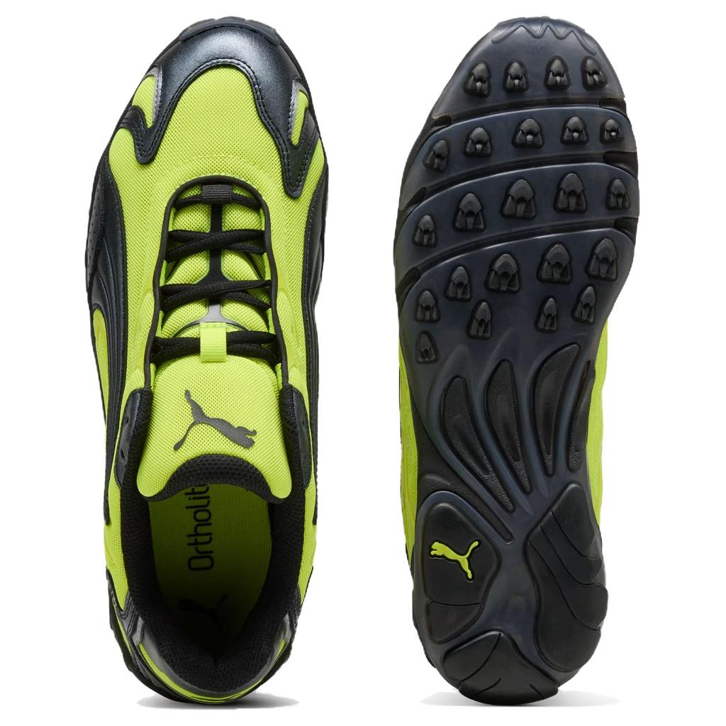 Puma Inhale Metallic - Yellow Alert Black Unisex Sneakers 401780-02