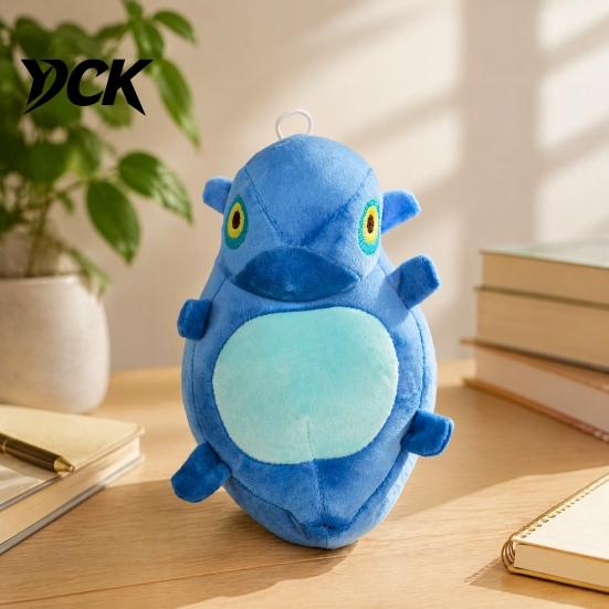Portable Stress Relief Toys Mini Plush Squeeze Toy, Cute Soft Stuffed Figure, Decorative Cartoon Ornaments Desk Decor, Collectible Trinkets for Kids,