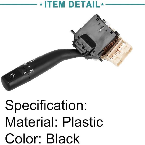 ACROPIX Steering Column Switch Turn Signal Switch Fit for Toyota Camry - Pack of 1 Black