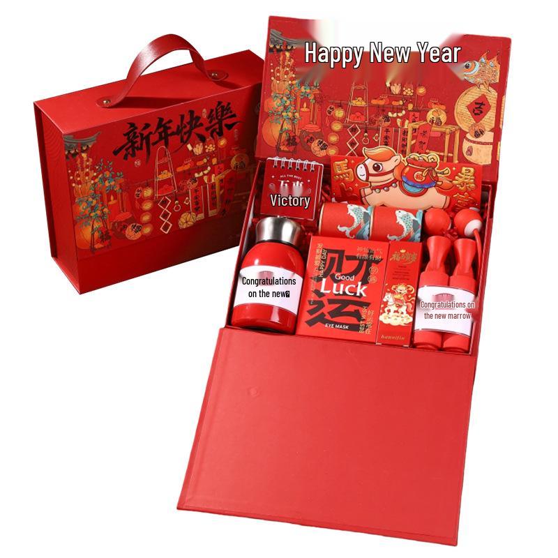 2026 Jahr des Pferdes Firmen-Neujahrs-Souvenir-Geschenk für Mitarbeiter: Individuelles praktisches Frühlingsfest-Souvenir