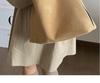 Korean Retro Plush Bucket Bag: 2023 Winter Collection, Large Capacity, Single Shoulder & Hand-Held Women's Bag