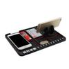 Car Multi-Function Phone Holder & Non-Slip Mat with Creative License Plate Storage (4-in-1)