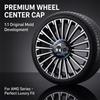 4 BUC 75MM Emblema Insignă Mașină Capace Centru Jantă Butuc Roată Capac Jantă Pentru Mercedes benz AMG W204 W203 W212 W211 W124 W210 GLC GLE E CLA GLA W205