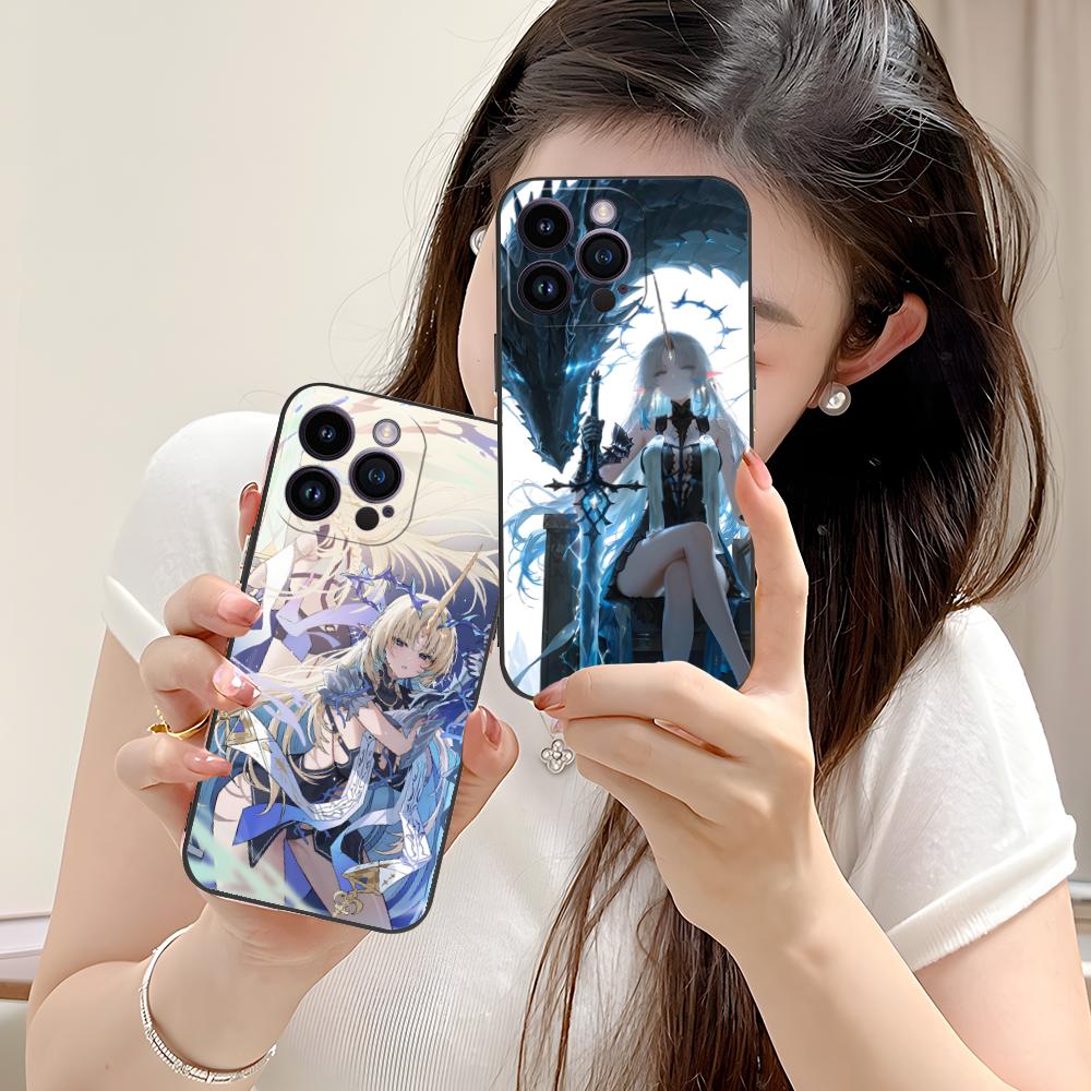 Wuthering Waves Fleurdelys Phone Case for iPhone 17 16 15 14 13 12 11 X XR XS 8 7 Pro Max Plus Mini Colour Protective Smartphone