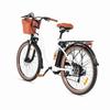 DYU C6 Pro 26" Urban Electric Bike, 36V 15.6Ah, 250W, 25KM/H, 60-80KM Range, Pedal Assist, Adjustable Seat, City E-Bike for Adults