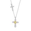 Fashion S925 Sterling Silver Necklace Light Luxury Design Thin Chain Women Jewelry Gift