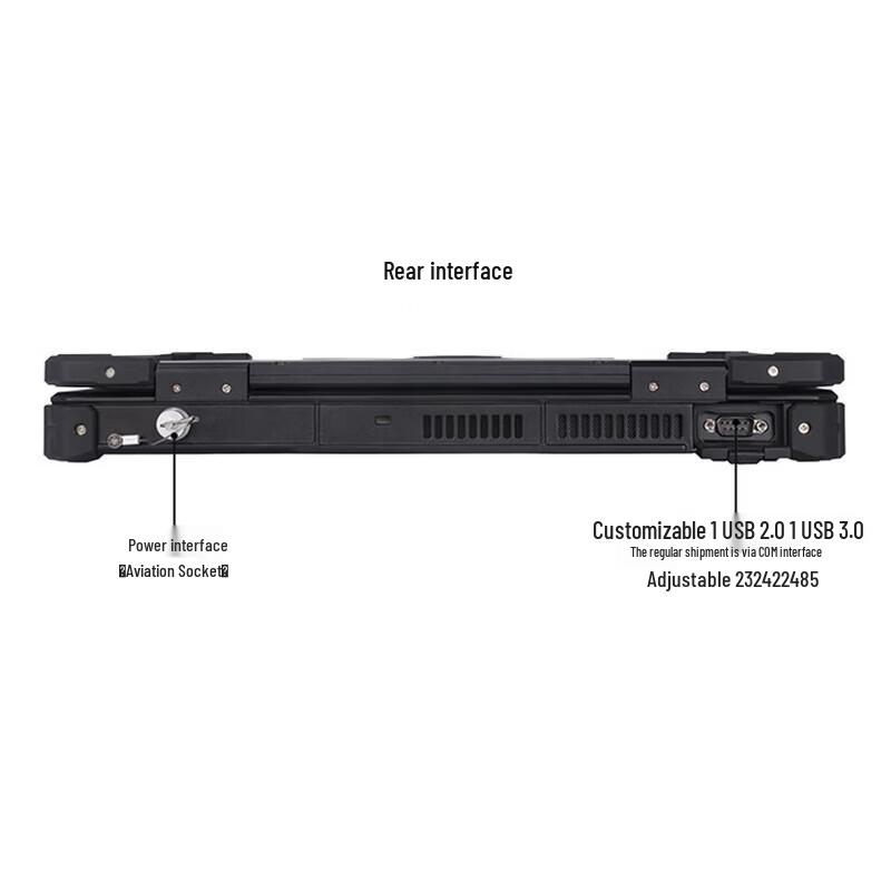 AICSHTER 15.6-inch Fully Rugged Laptop AIC-K156 (CN version)