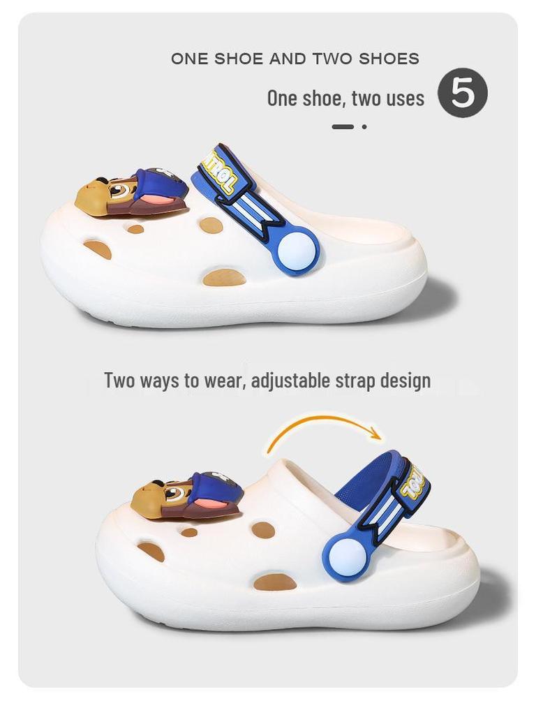 Letnie Kapcie Dziecięce Psi Patrol: Antypoślizgowy, Uroczy Wzór z Kreskówki dla Chłopców i Dziewczynek