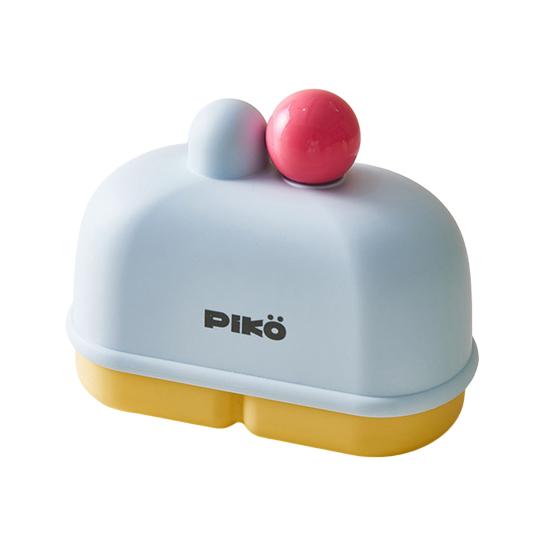 

Дорожный держатель для мыла, мыльница в форме торта, декоративная мыльница, портативный контейнер для мыла для кемпинга, спортзала, ванной комнаты синий