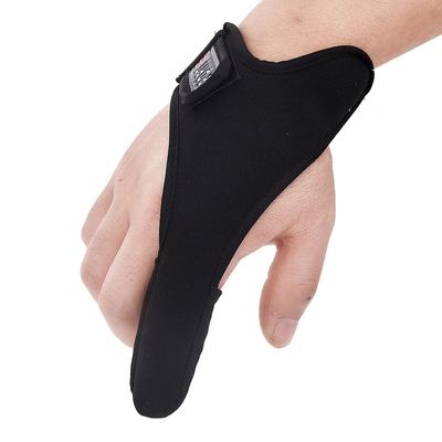 Fiskfingerbeskydd Enkel fingerhandske Professionell neopren Halkfri karpfiskeguante Elastiskt band Handske