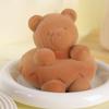 Cute Doughnut Bear Pudding Mold Mousse Silicone Mold Cake Milk Jelly Mold Cartoon Bear Cake Decoration Baking Outdoor Tableware