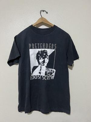 T-shirt Unisexe en Coton The Pretenders Band Loose Screw Tour Toutes Tailles SB116 T-shirt Unisexe