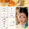 Non-Toxic Ancient Style Forehead Tattoo Stickers for Kids - Easy to Clean, High Appearance Value, Full of Atmosphere