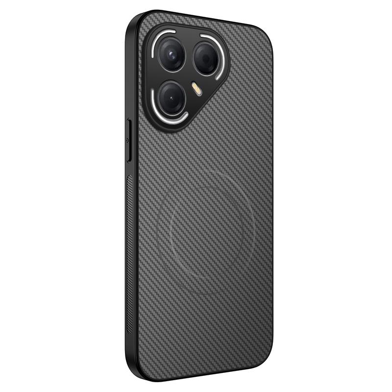 

Изысканный чехол из углеродного волокна для Tecno Pova 7 Pro Для Tecno Pova 7 Neo Силиконовый бампер Противоударный чехол Чехол для Pova 6 NEO Pova Slim Pova 7 Neo серый