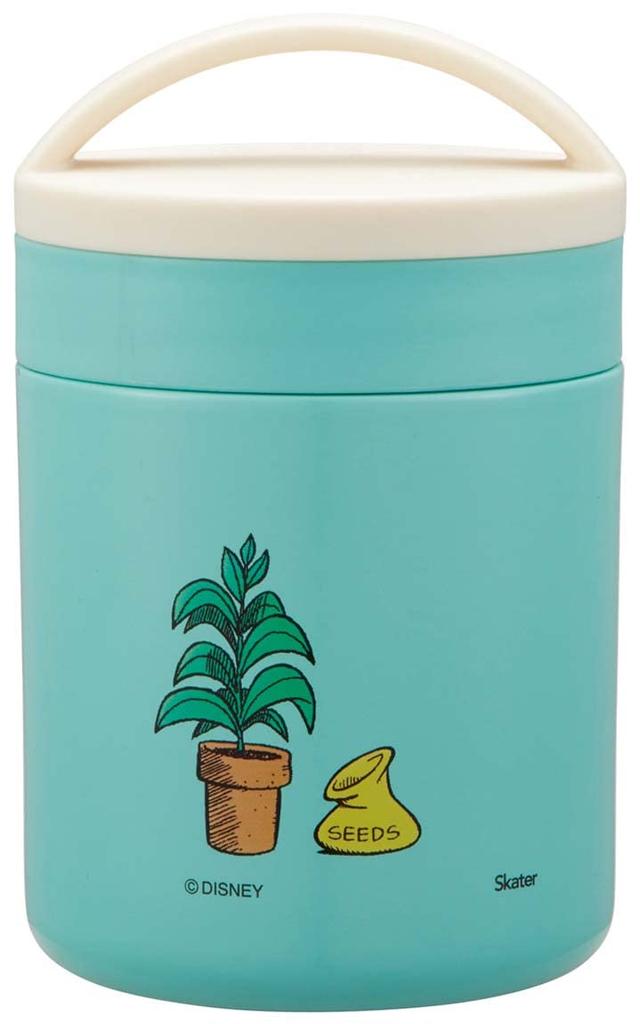 Skater Antibacterial Insulated Soup Disney Mickey Mouse Green World Jar/Pot, 300ml, Design, LJFC3AG-A