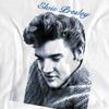 Elvis Presley Unisex Erwachsenen Skript & Pullover T-Shirt