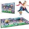 Giochi di calcio per bambini Set di giochi di calcio per ragazzi Tappetino da calcio al coperto con aree bersaglio Pratica di tiro Migliora le abilità Regali di calcio per bambini
