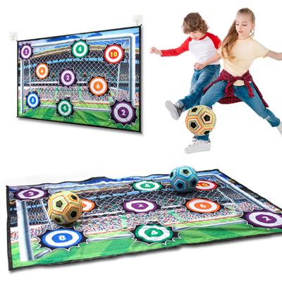 Yousheng Soccer Games for Kids Football Game Set for Boys Indoor Soccer Ball Mat with Target Areas Practice Shoot Improve Skills Soccer Gifts for