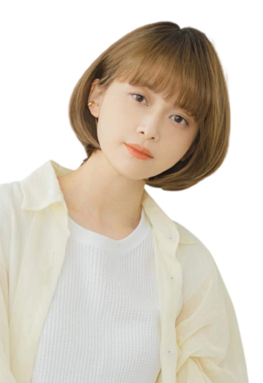 

Полный 5 Средний Мягкий Пробор набок Короткий [Linea Storia] Парик, Парик, Короткий, Цвета, Размер, (Темно коричневый)