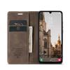 For Samsung Galaxy A16 5G/A16 4G Case CASEME 013 Series Card Holder Stand Leather Phone Cover