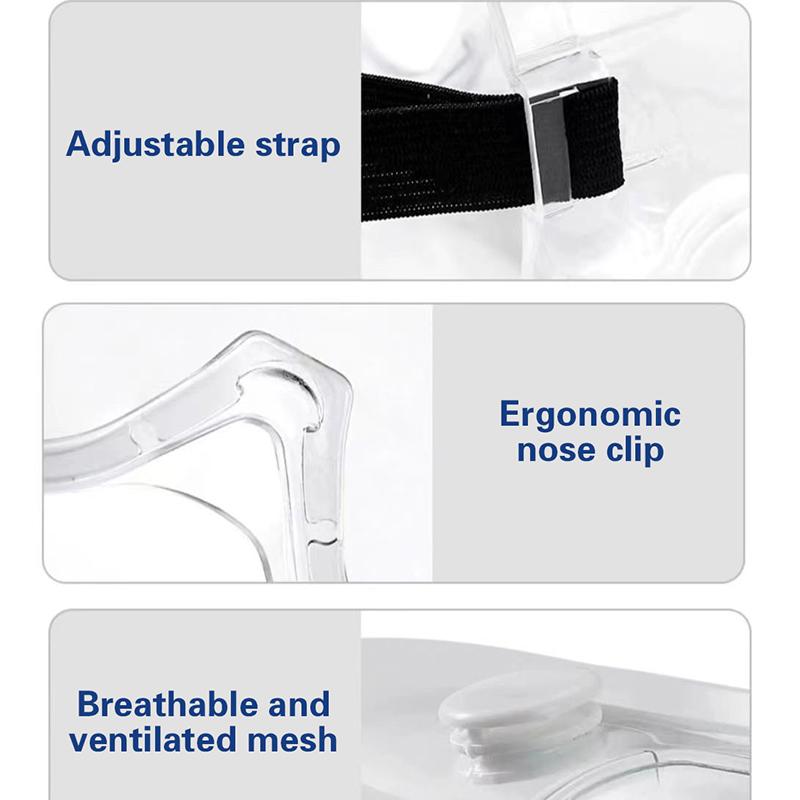 Protective Glasses Anti-Splash Anti-Wind Sand-Dust Anti-Fog Goggles Myopia Can Wear Water Festival Labor Protective Eye Mask