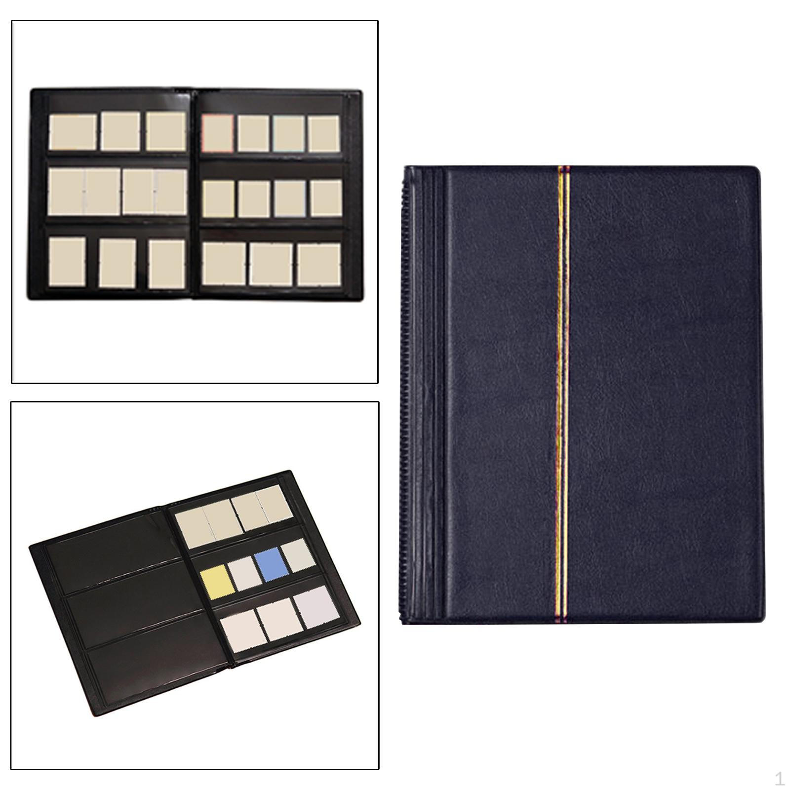 

Stamp Album with 10 Sheets (20) for Collection Storage, Interleaving Type, Binder синій