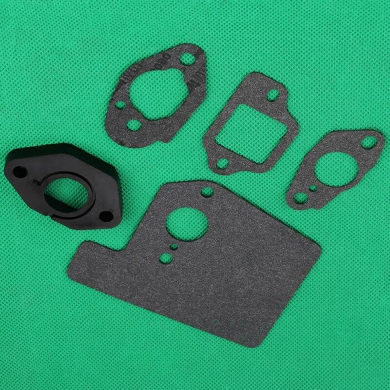 Carburetor Insulator Spacer Gasket Garden Power Tools Accessories Engine Carburetor Muffler Gasket Heat Insulation