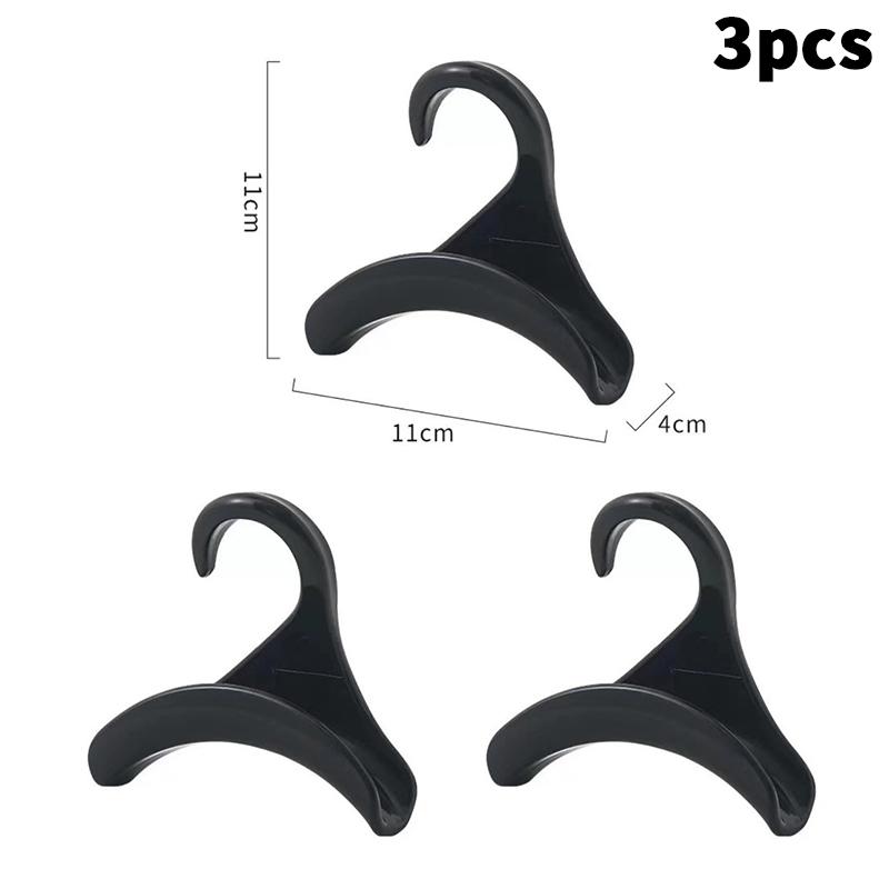 3/5 шт. Расширенные пластиковые крючки-соединители для вешалок, Штабелируемые, Экономящие место для хранения, Многофункциональная вешалка для сумок и шляп C3