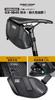 GORIX Bicycle Saddle Bag, Waterproof, Compact, for Road Bikes, Cross Bikes, and Mountain Bikes, Dry Bag, Cycle Bag, Rear Bag (GX-SB40)