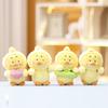 Annoying Funny Duck Keychain Cute Cartoon Girl Backpack Hanging Plush Dolls