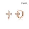 [LsSHOP] 14K Lilac One-Touch Earrings (Gold Plated)_LJ5098BRE