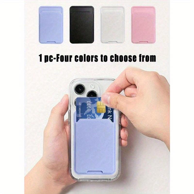 1pc Leather Card Clip Compatible With Wallet Bag Phone Case Accessories For Leather Card Clip Wallet Card For Iphone 14 Pro Max 13 12 Pro Holder Bag