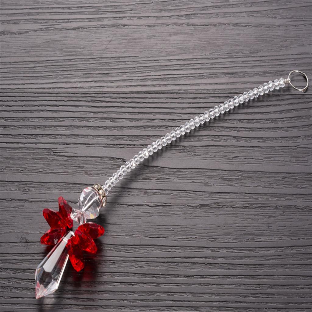 Modern Crystal Chakra Suncatcher Car Charm Pendant For Auto Rear