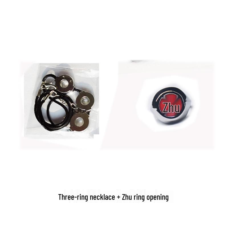 Konoha Kunai & Shuriken Set with Fourth Hokage Ring