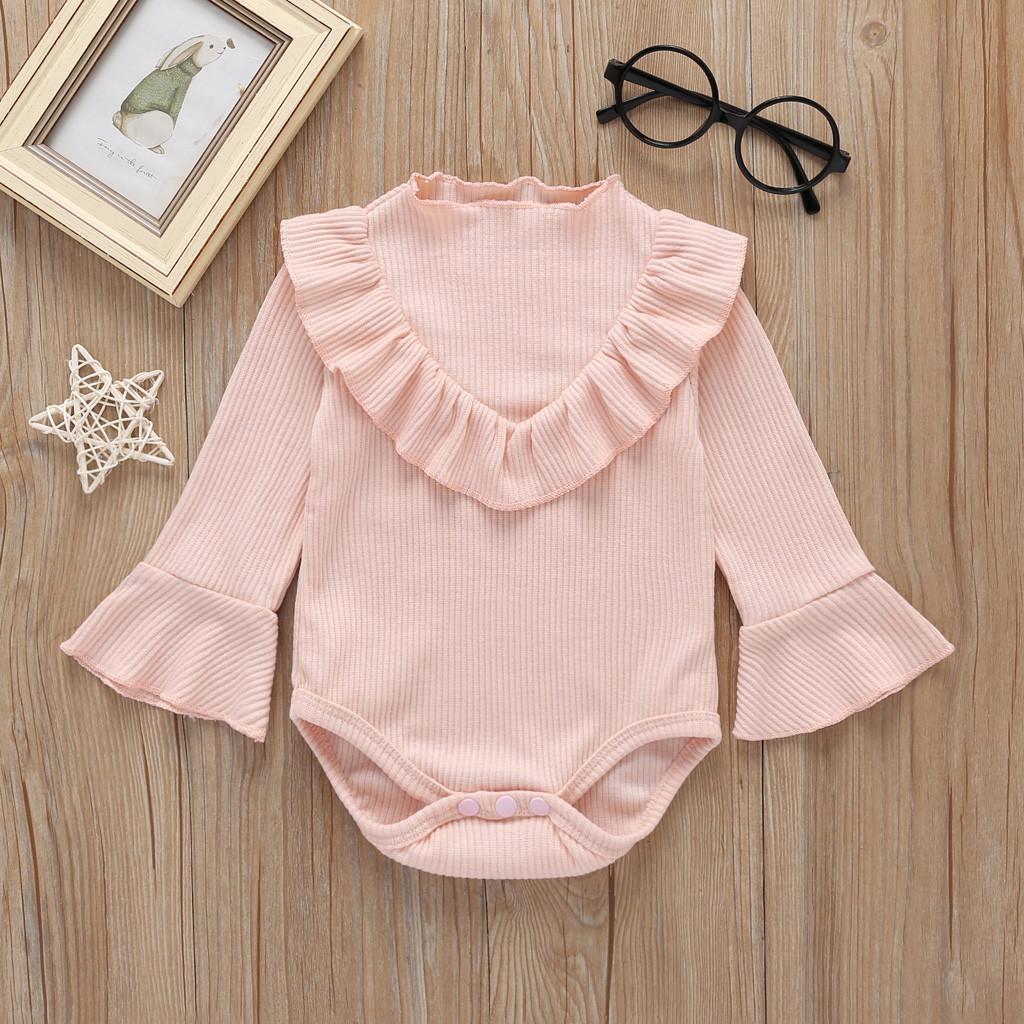baby frill sleeve bodysuit
