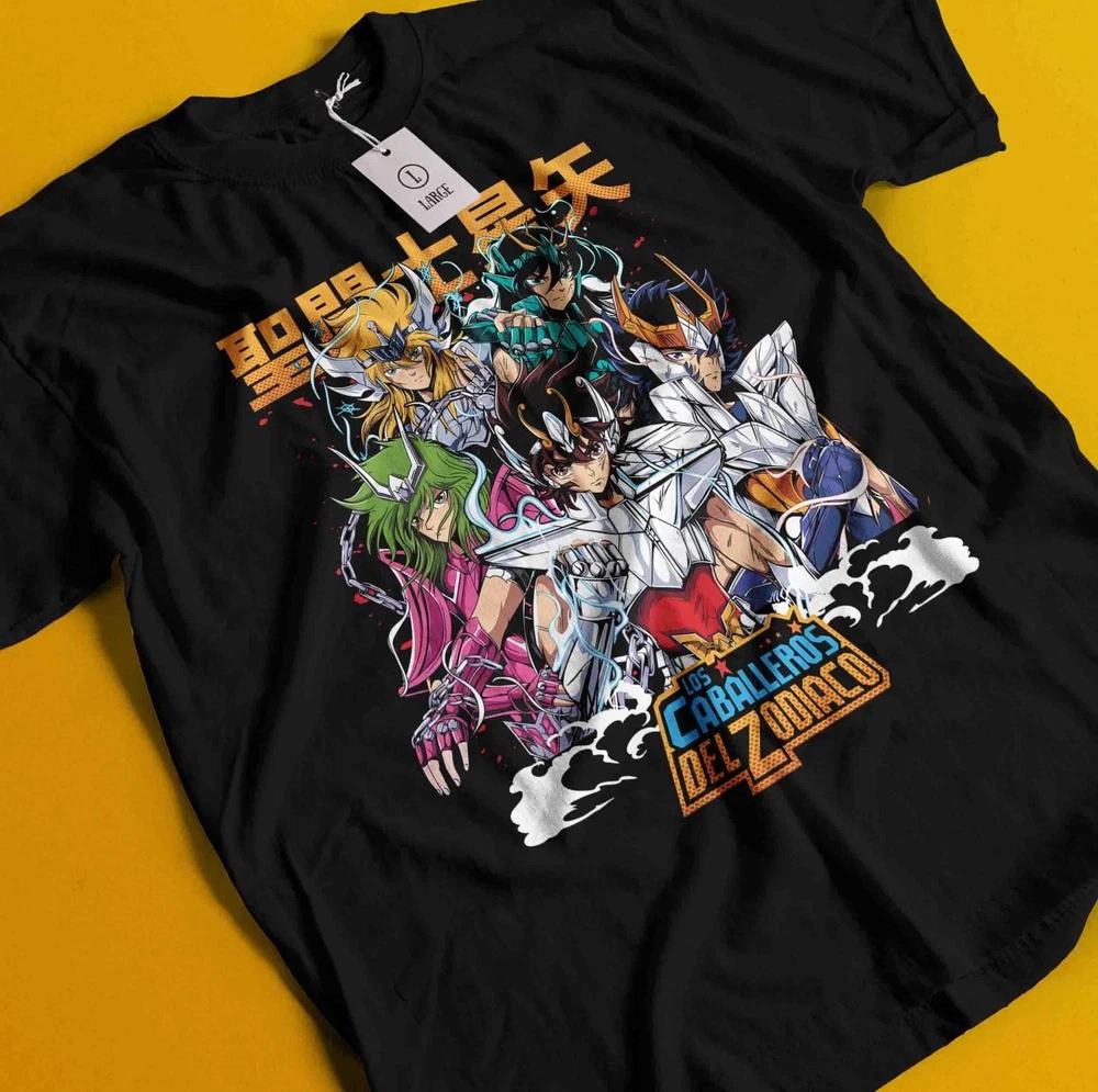 Saint Seiya TShirt Knights Of The Zodiac Hyoga Tshirt Unisex S