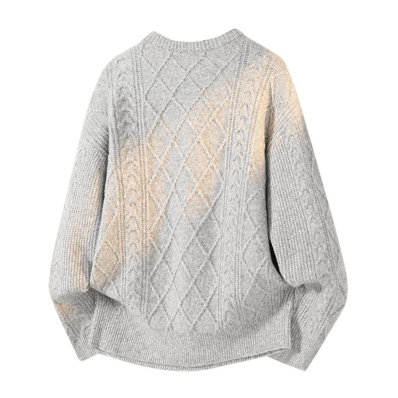 Autumn And Winter Sweaters For Men's Couples, Loose And Casual Men's Knitted Sweaters, Men's Long Sleeved Knitted Sweaters