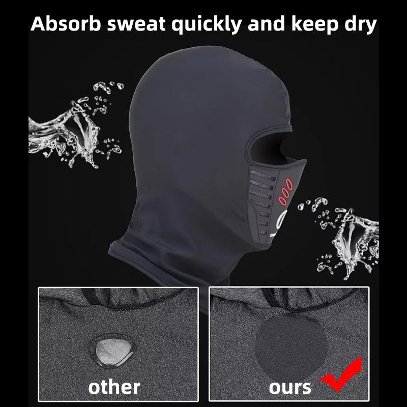 Summer Winter Warm Fleece Motorcycle Face Mask Anti-dust Windproof Full Face Cover Breathable Hat Neck Helmet Mask Balaclavas