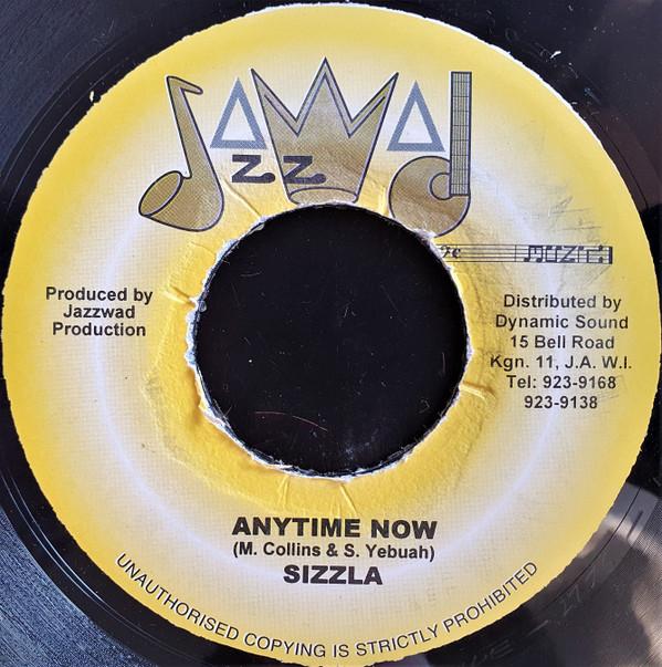 

7inch Record SIZZLA / PAUL JAZZWAD YEBUAH - Anytime Now / Riott NONE Jazzwad Jamaica Reggae, Ska & Dub Used