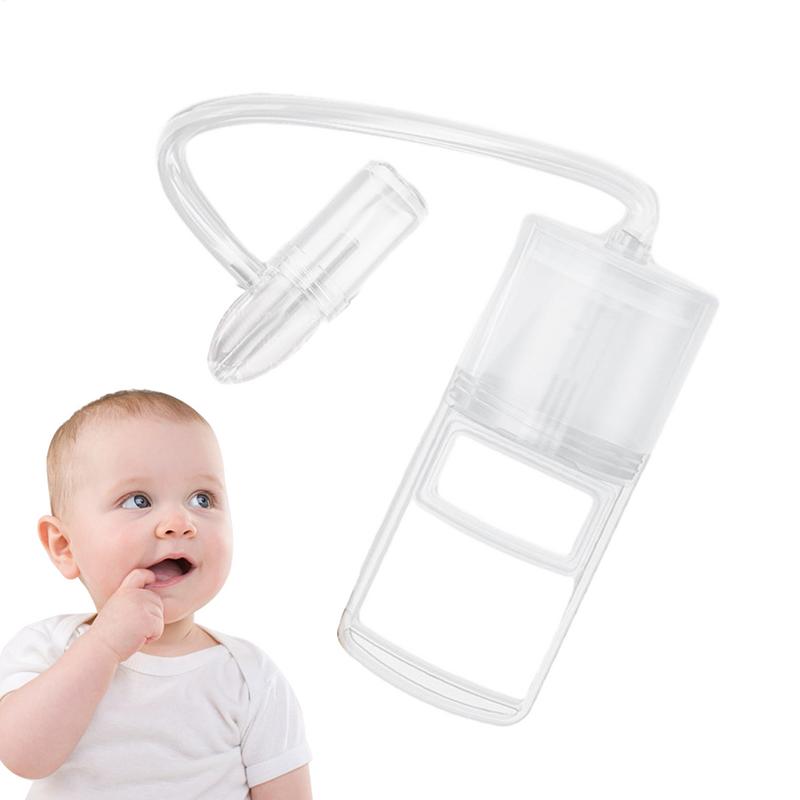 New Baby Nasal Aspirator Nose Sucker Nasal Aspirator Quiet Manual Nose Suctioners for Babies Baby Nasal Sucker Aspirator Snot